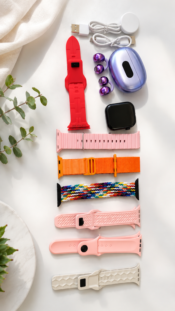 Smart Watch con audífonos inalámbricos